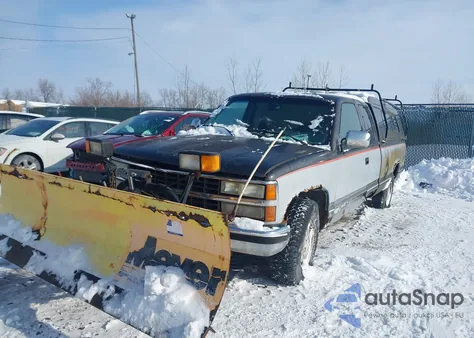 1992 Chevrolet Gmt-400 K1500 z USA, uszkodzony, nr VIN 2GCEK19K7N1175870